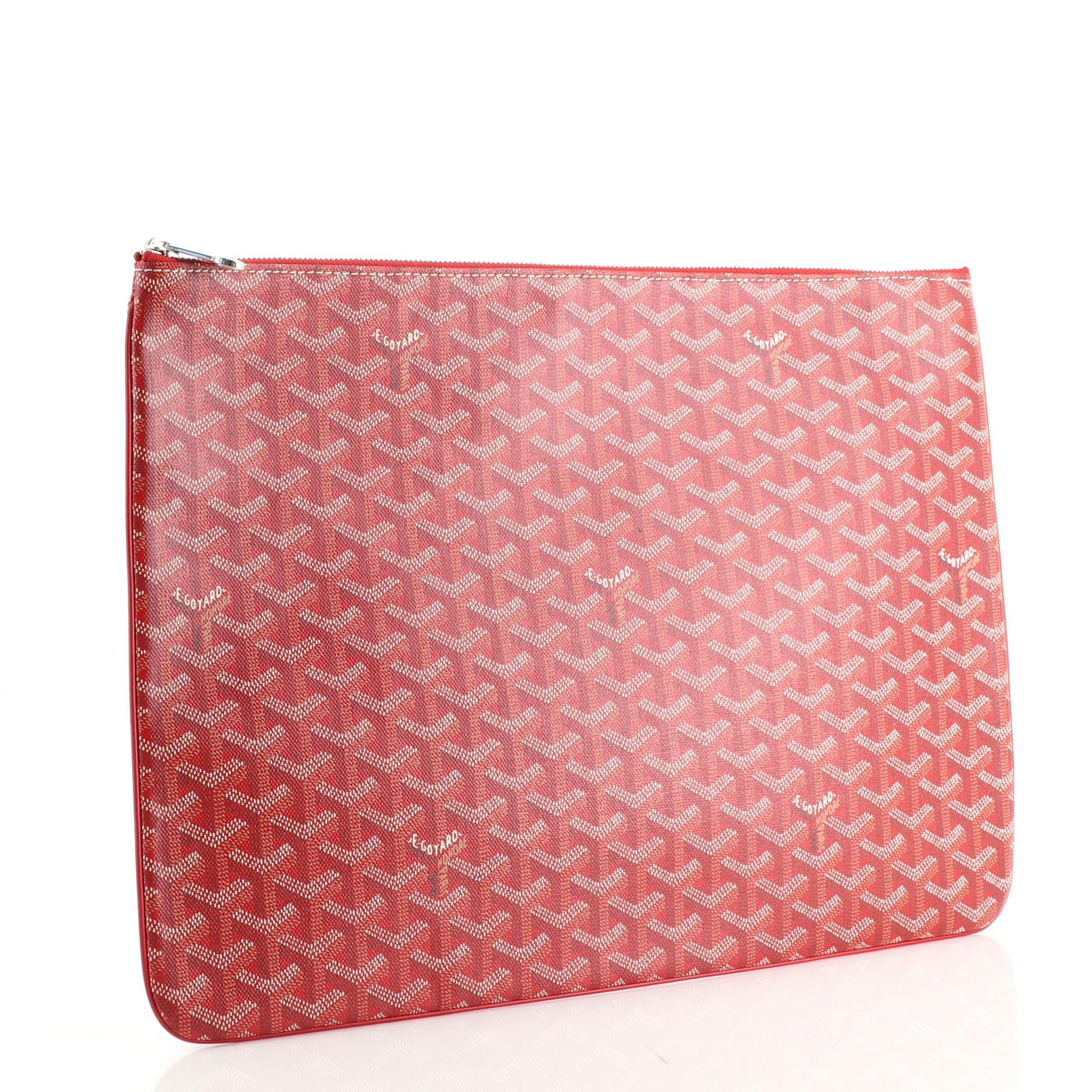 goyard zip pouch