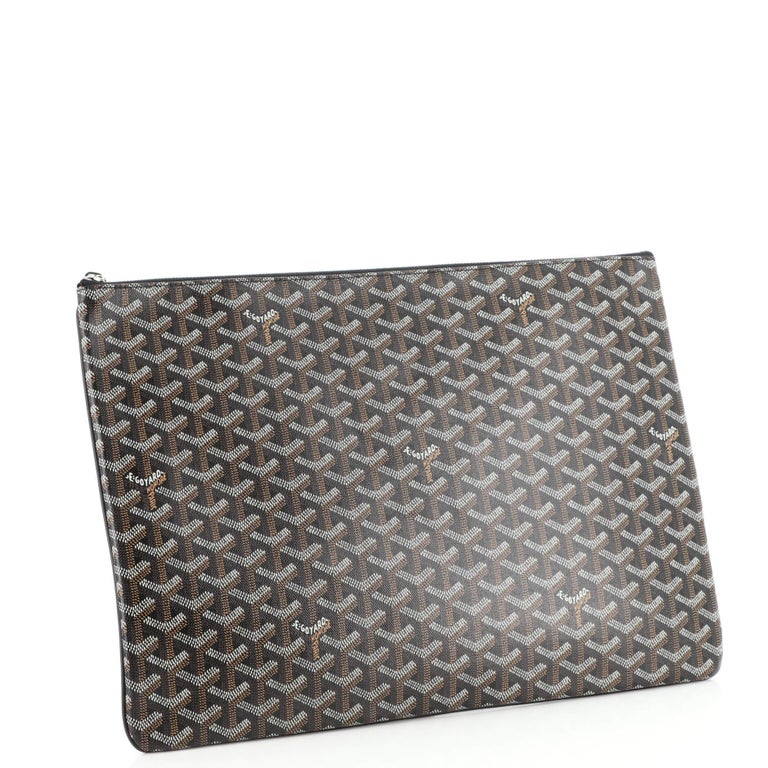 Goyard Senat Zip Pouch Coated Canvas GM at 1stDibs