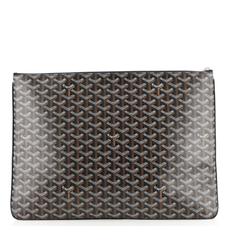 Goyard Senat Zip Pouch Coated Canvas GM at 1stDibs