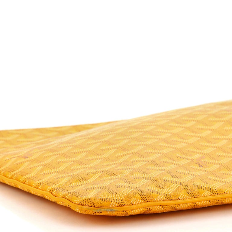 Goyard Senat Zip Pouch Coated Canvas GM at 1stDibs