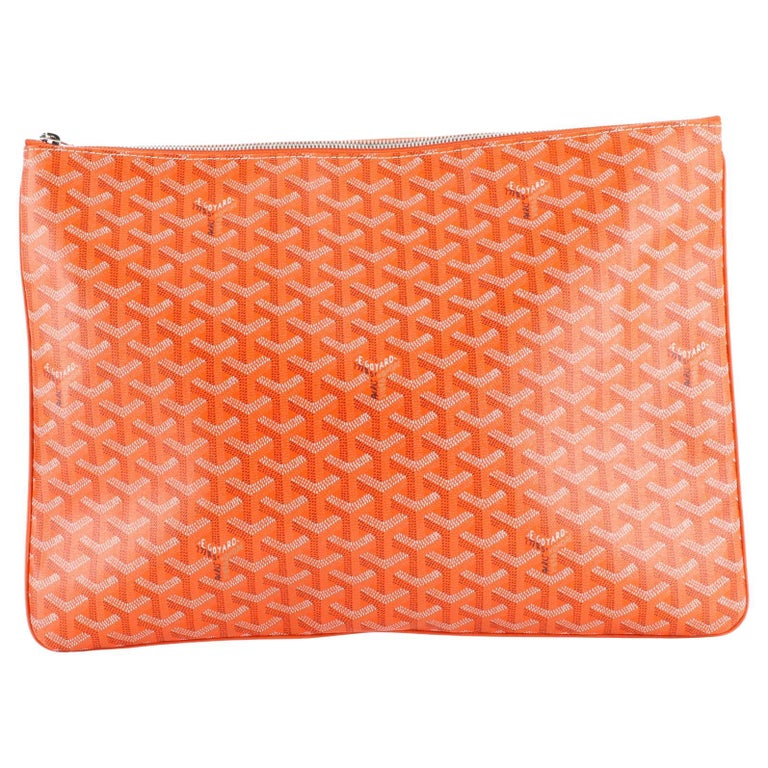 Goyard Senat Zip Pouch Coated Canvas GM at 1stDibs