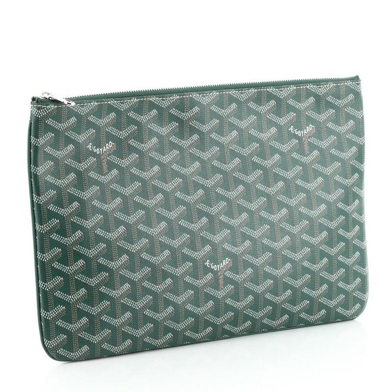 Goyard Senat Zip Pouch Coated Canvas MM at 1stDibs