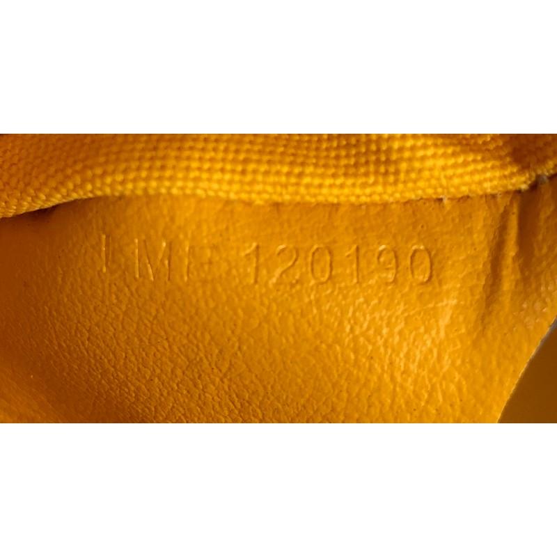 Goyard Senat Zip Pouch Coated Canvas MM In Good Condition In NY, NY