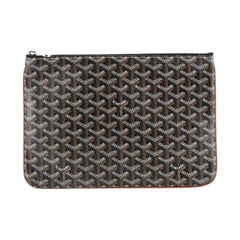 Goyard Senat Zip Pouch Coated Canvas MM 