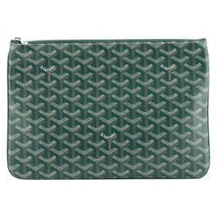 Goyard Senat Zip Pouch Coated Canvas MM 