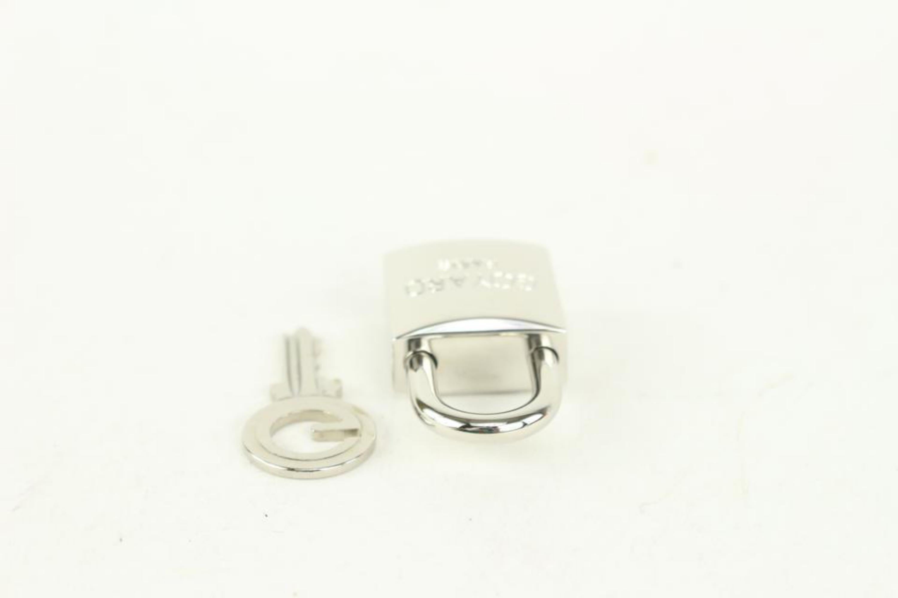 Goyard Silver Lock and Key Set Cadena Bag Charm 1012gy30 6