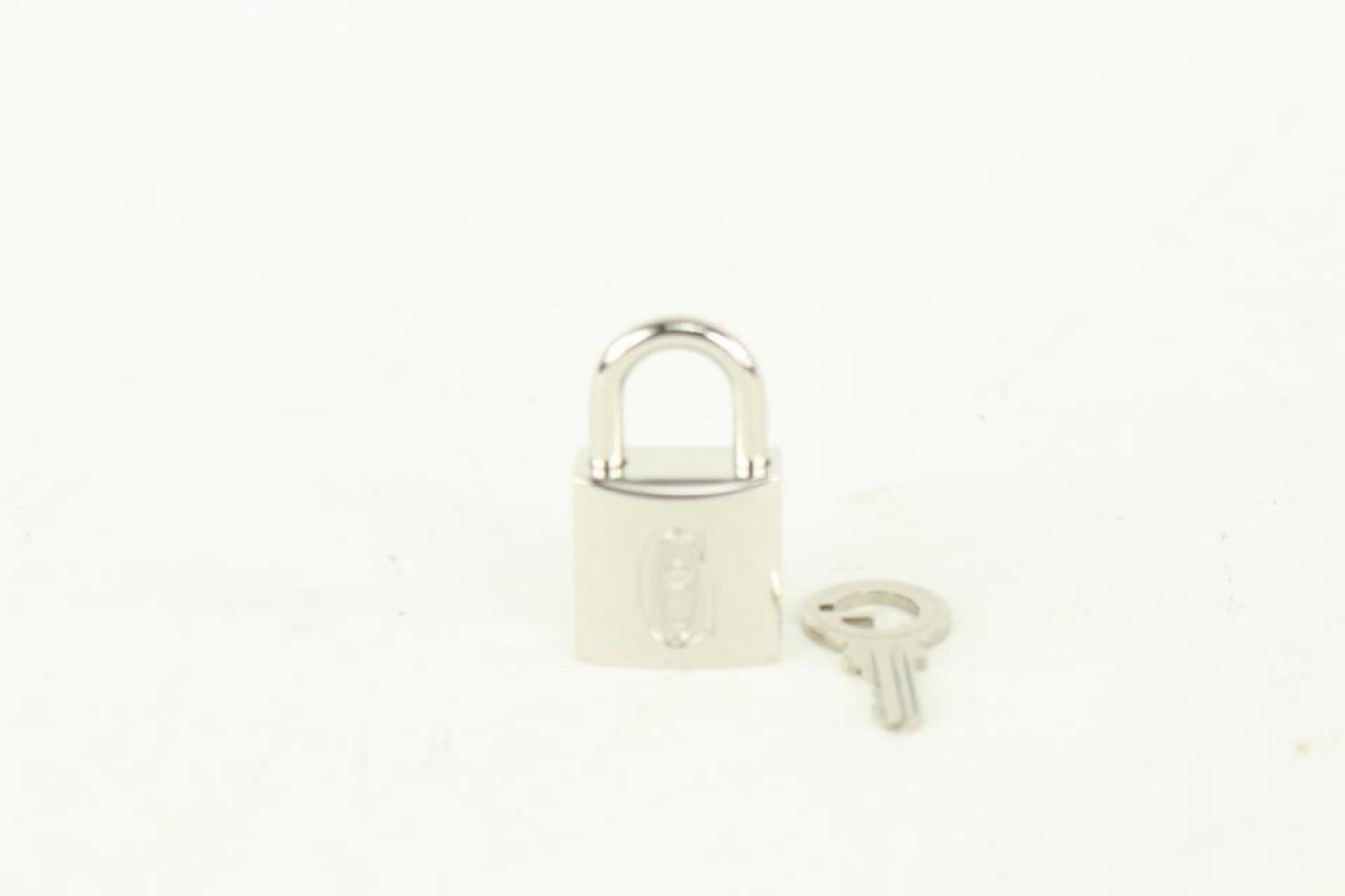Goyard Silver Lock and Key Set Cadena Bag Charm 1012gy30 1