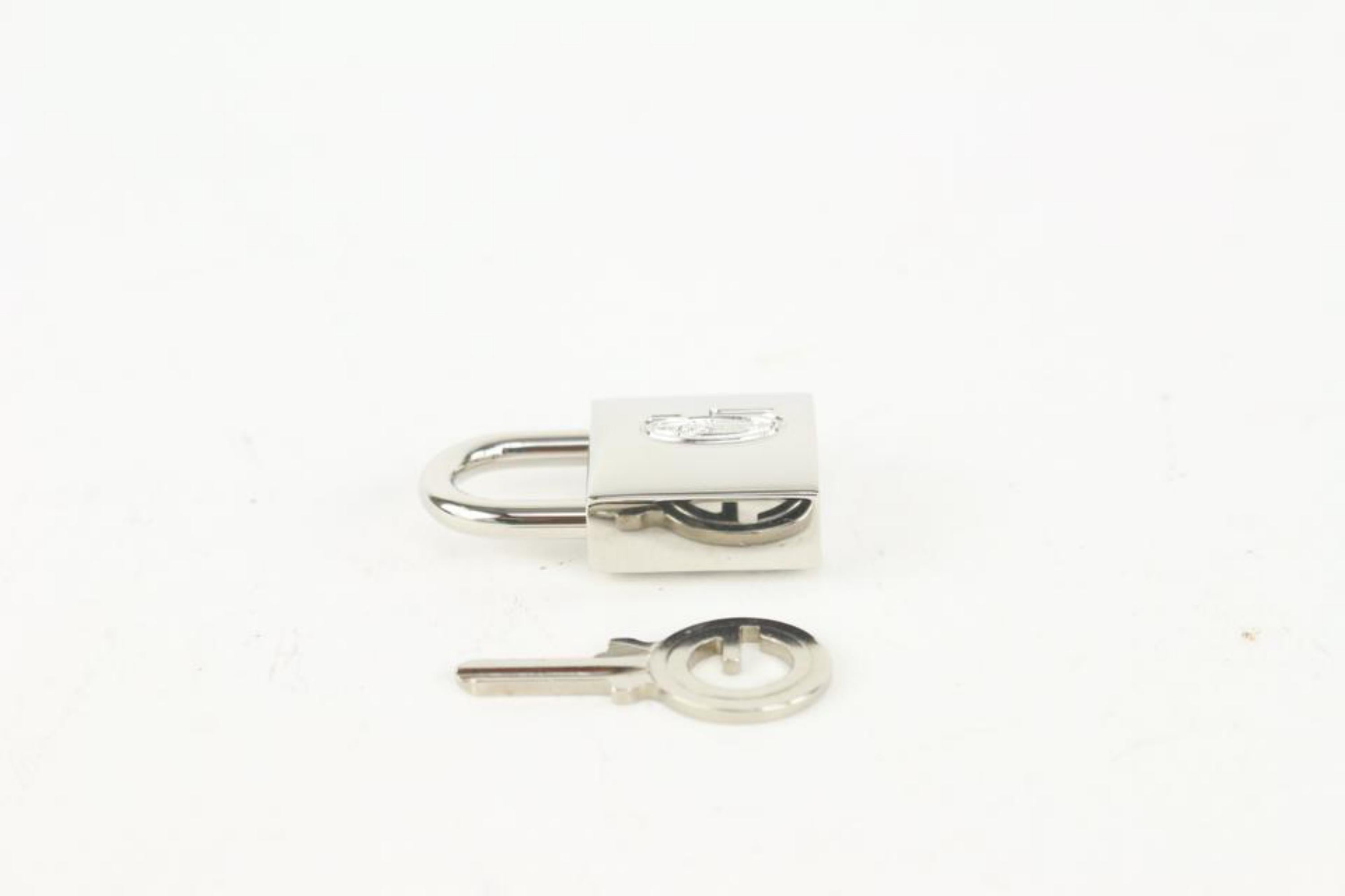 Goyard Silver Lock and Key Set Cadena Bag Charm 1012gy30 3