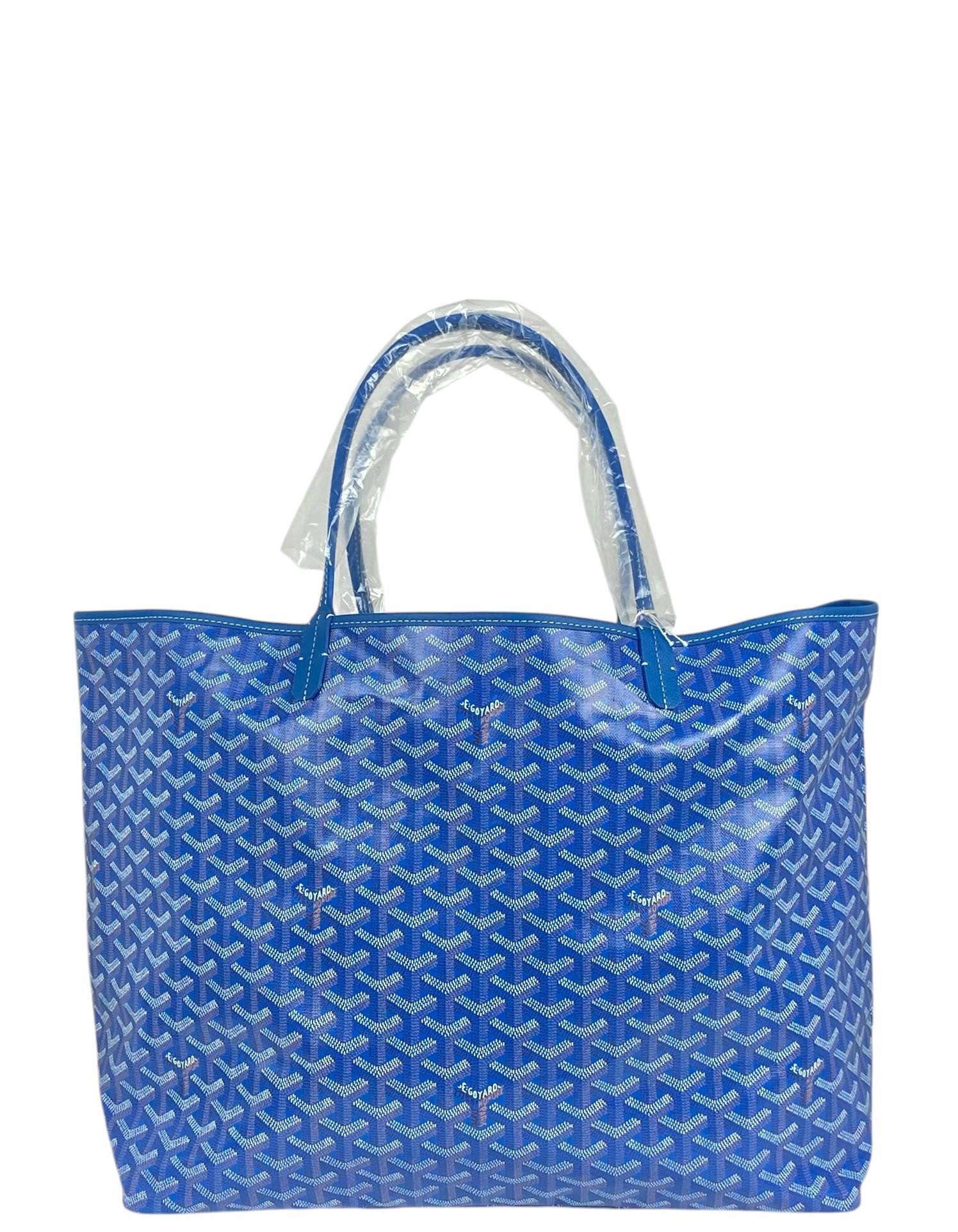 Bleu Goyard Sac fourre-tout St. Louis GM en toile Goyardine bleu ciel