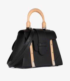 Goyard Veau Courcelanges lisse et grainé avec hêtre riveté Saigon PM