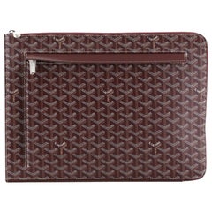 Goyard Sorbonne Document Case Coated Canvas