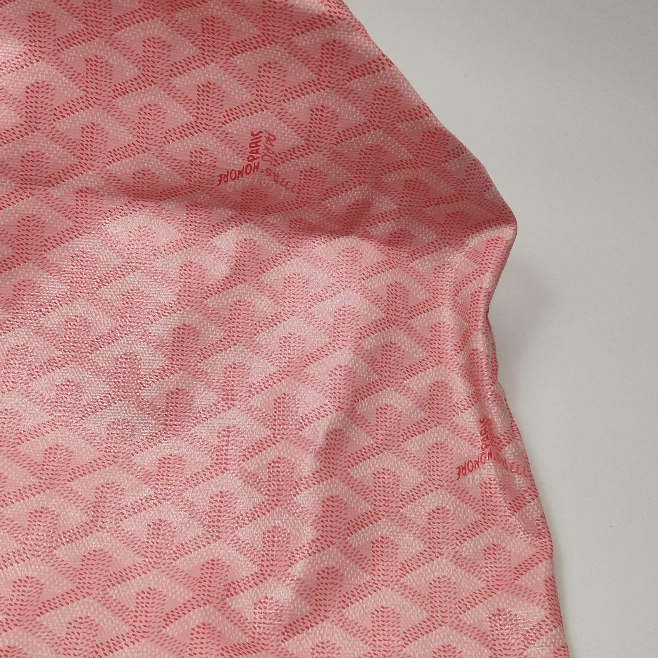 Goyard Sonderausgabe Rosa Saint Louis GM Large Tote 2018 im Angebot 7