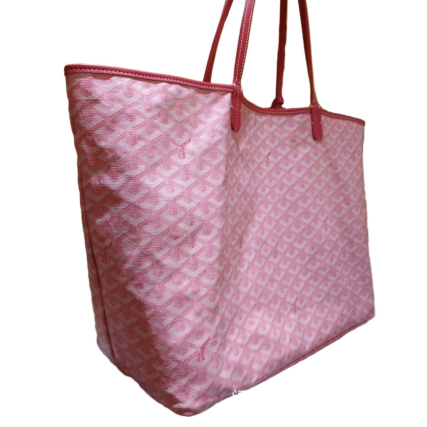 Goyard Special Edition Pink Saint Louis GM Large Tote 2018 en vente 8
