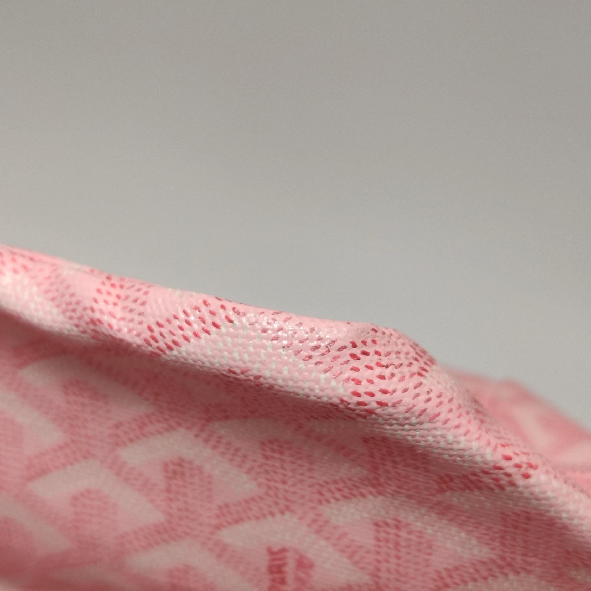 Goyard Sonderausgabe Rosa Saint Louis GM Large Tote 2018 im Angebot 15