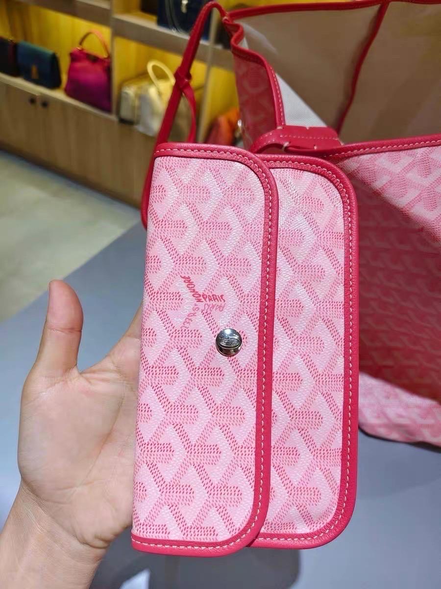 Goyard Special Edition Pink Saint Louis GM Large Tote 2018 en vente 16