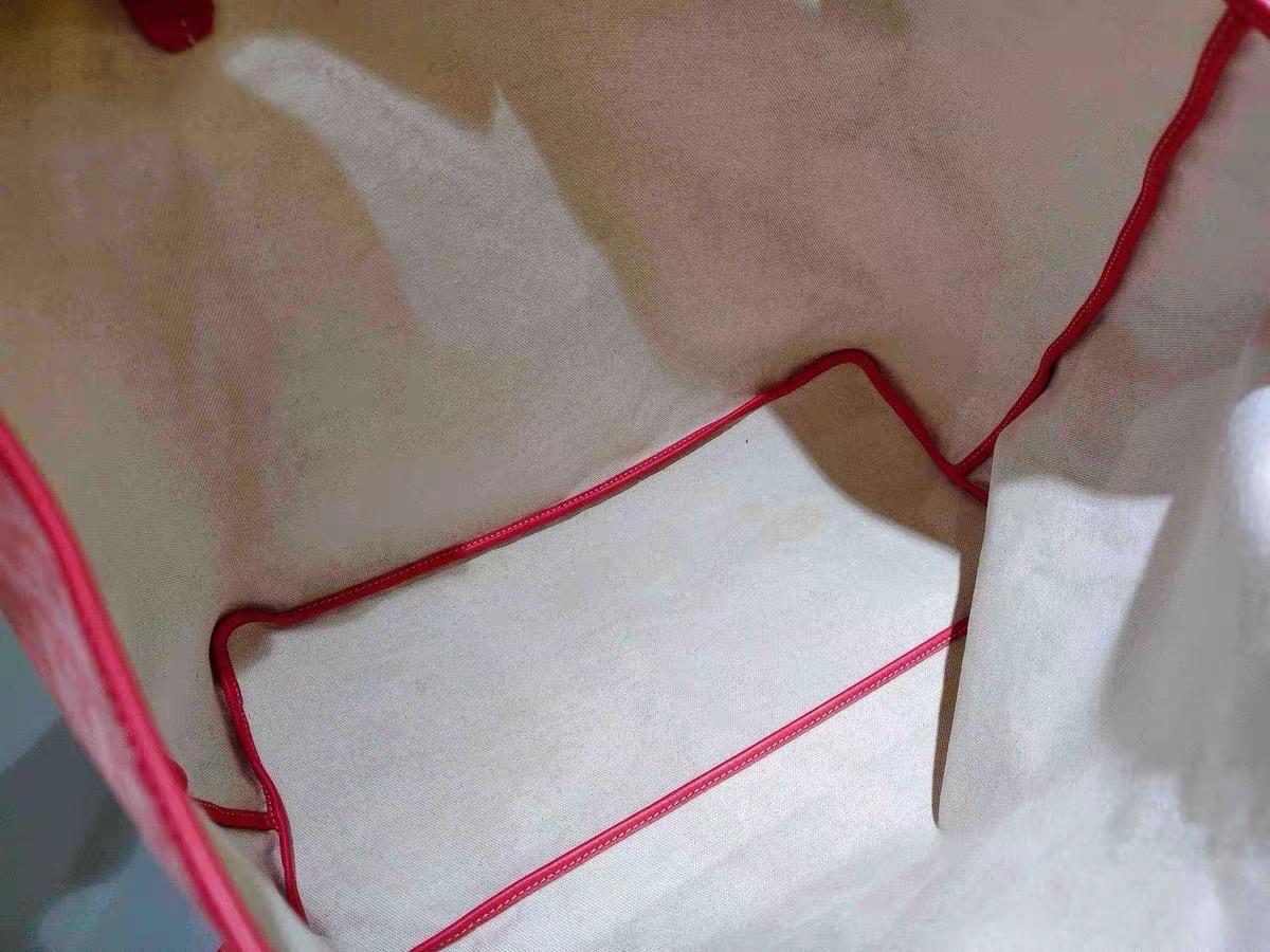 Goyard Special Edition Pink Saint Louis GM Large Tote 2018 en vente 17