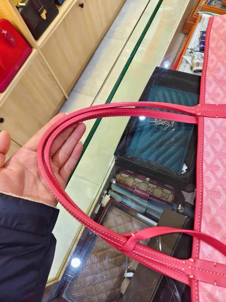 Goyard Special Edition Pink Saint Louis GM Large Tote 2018 en vente 19