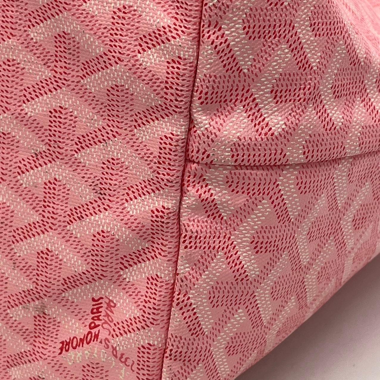 Goyard Special Edition Pink Saint Louis GM Large Tote 2018 en vente 2