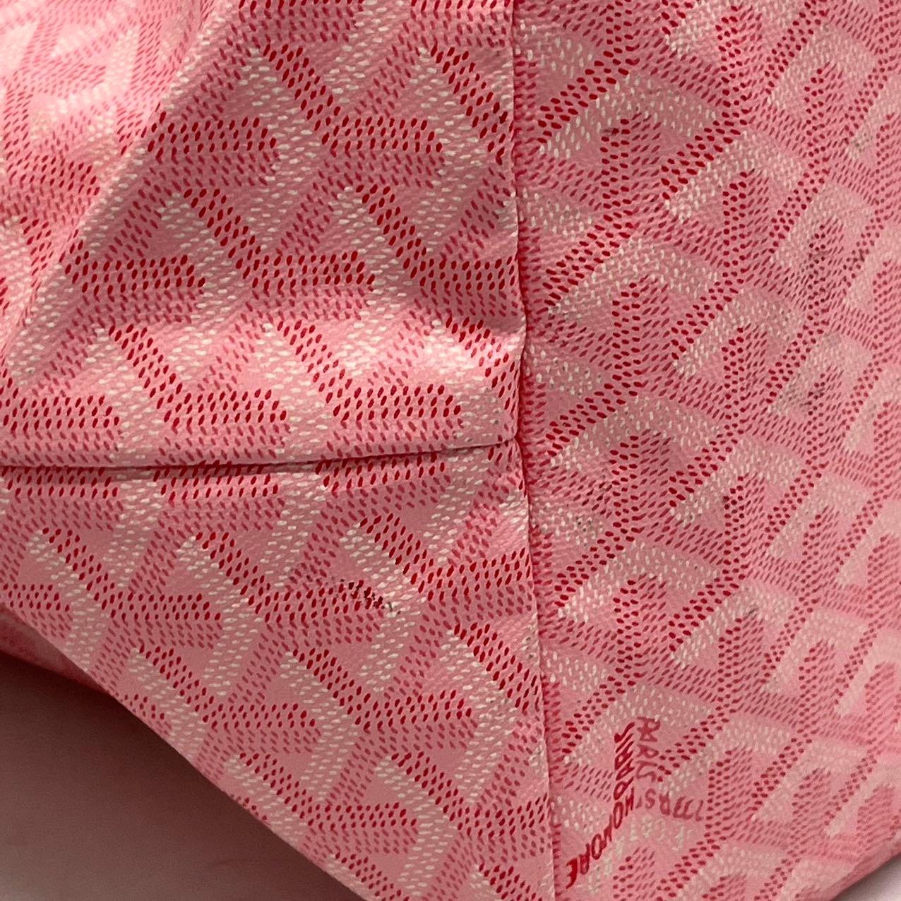 Goyard Special Edition Pink Saint Louis GM Large Tote 2018 en vente 3