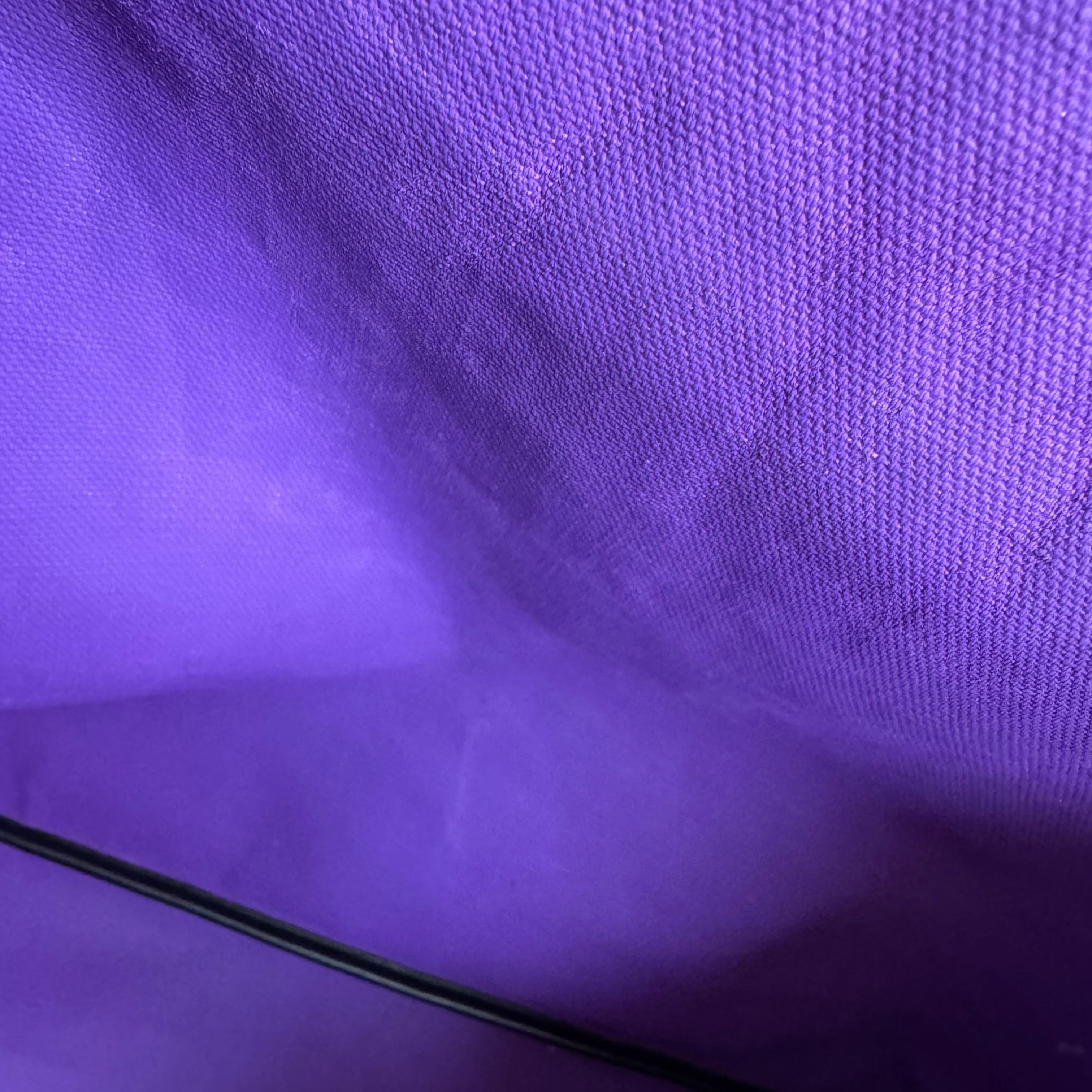 Goyard Special Edition Saint Louis PM Tote Medium Black Violet 2020 en vente 6