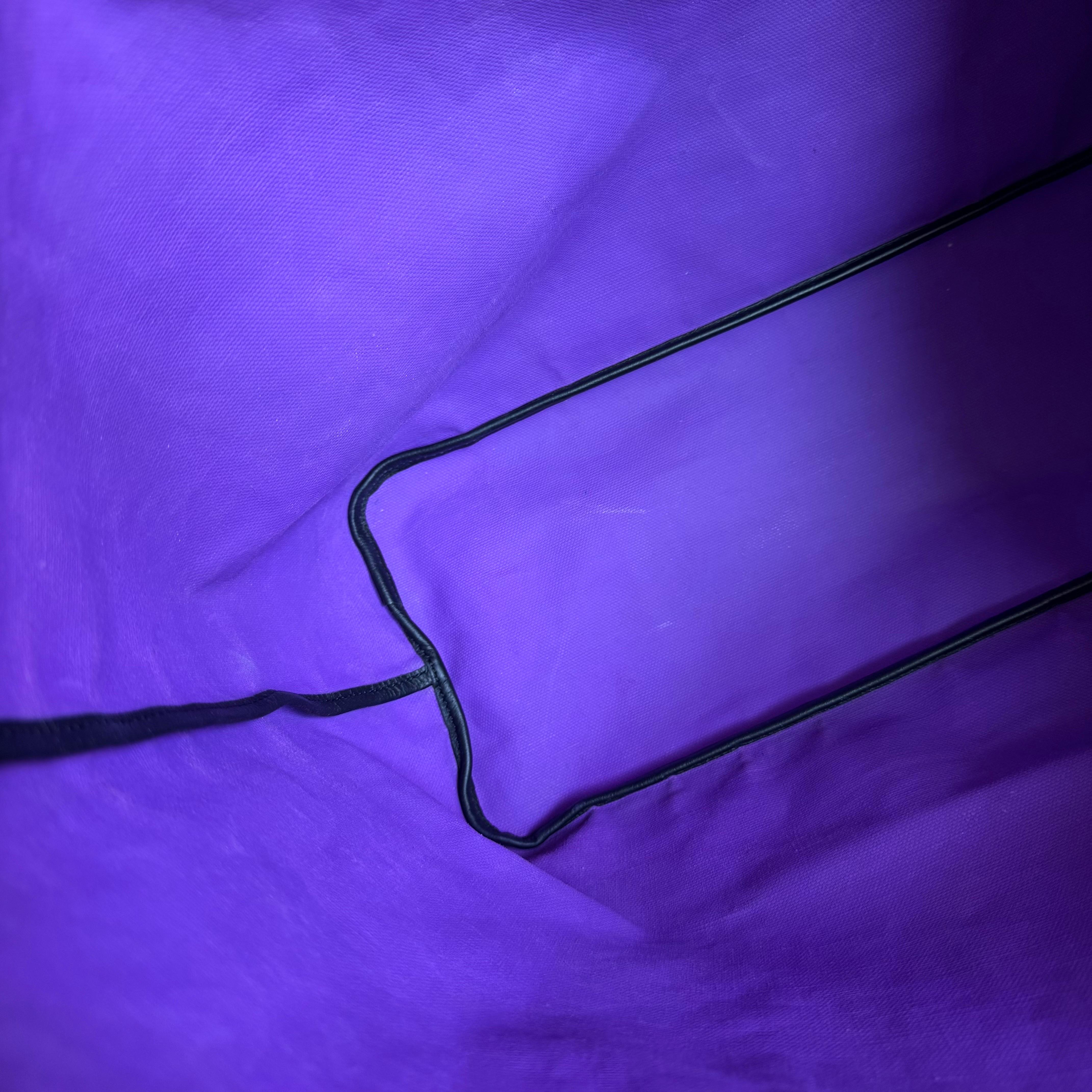 Goyard Special Edition Saint Louis PM Tote Medium Black Violet 2020 en vente 3