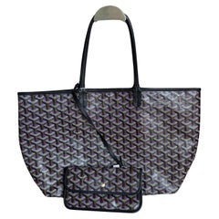 Goyard Edizione Speciale Saint Louis PM Tote Media Nero Viola 2020