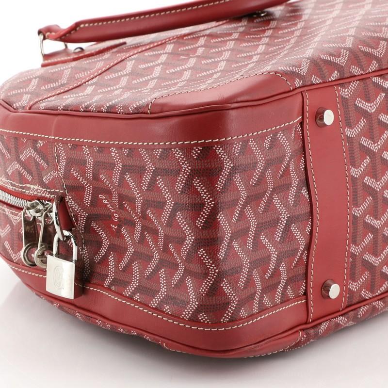 Brown Goyard St. Jeanne Handbag Coated Canvas GM