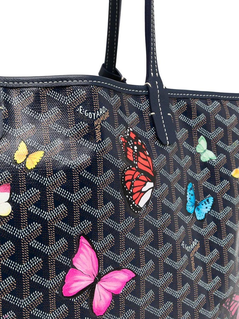 Goyard St Louis butterfly-print tote bag at 1stDibs