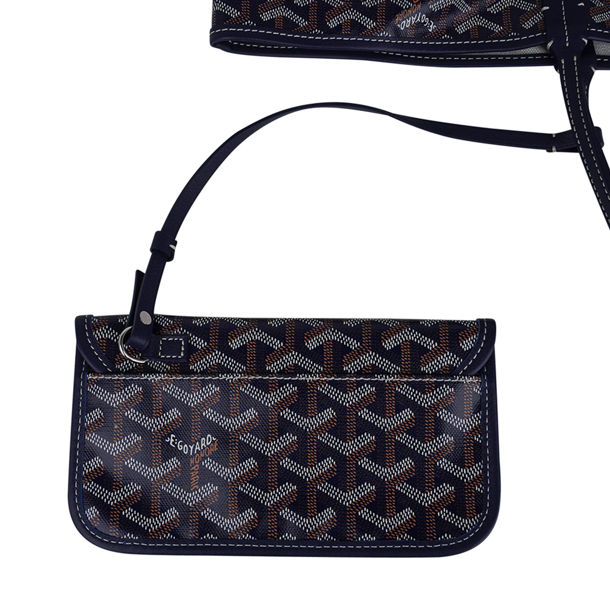 goyard navy tote