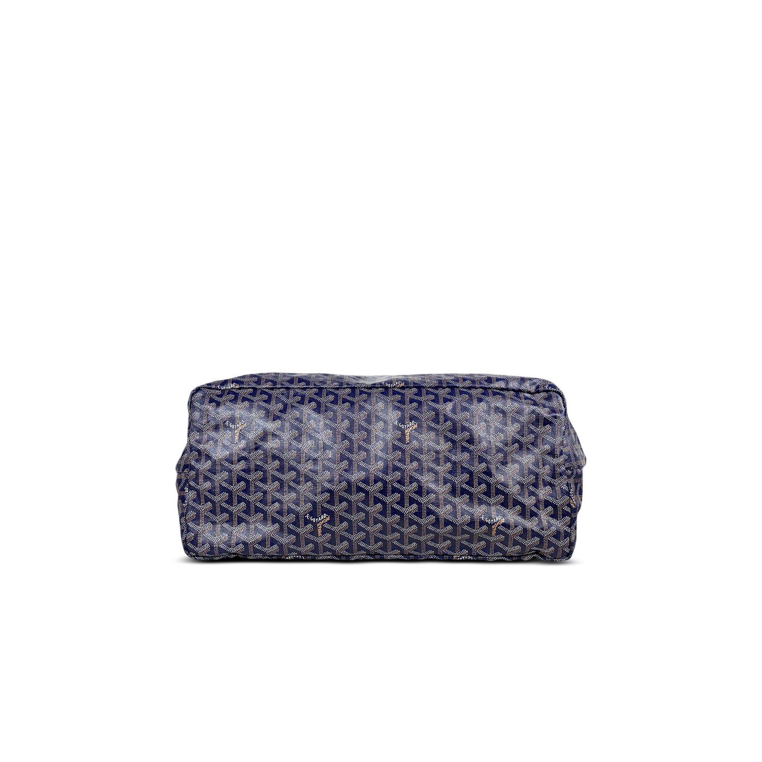 Goyard St. Louis GM Blue and multicolor Tote For Sale 2