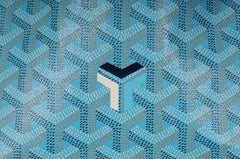 Goyard St Louis GM Tote Bag Turquoise Limited Edition Shoulder Travel The