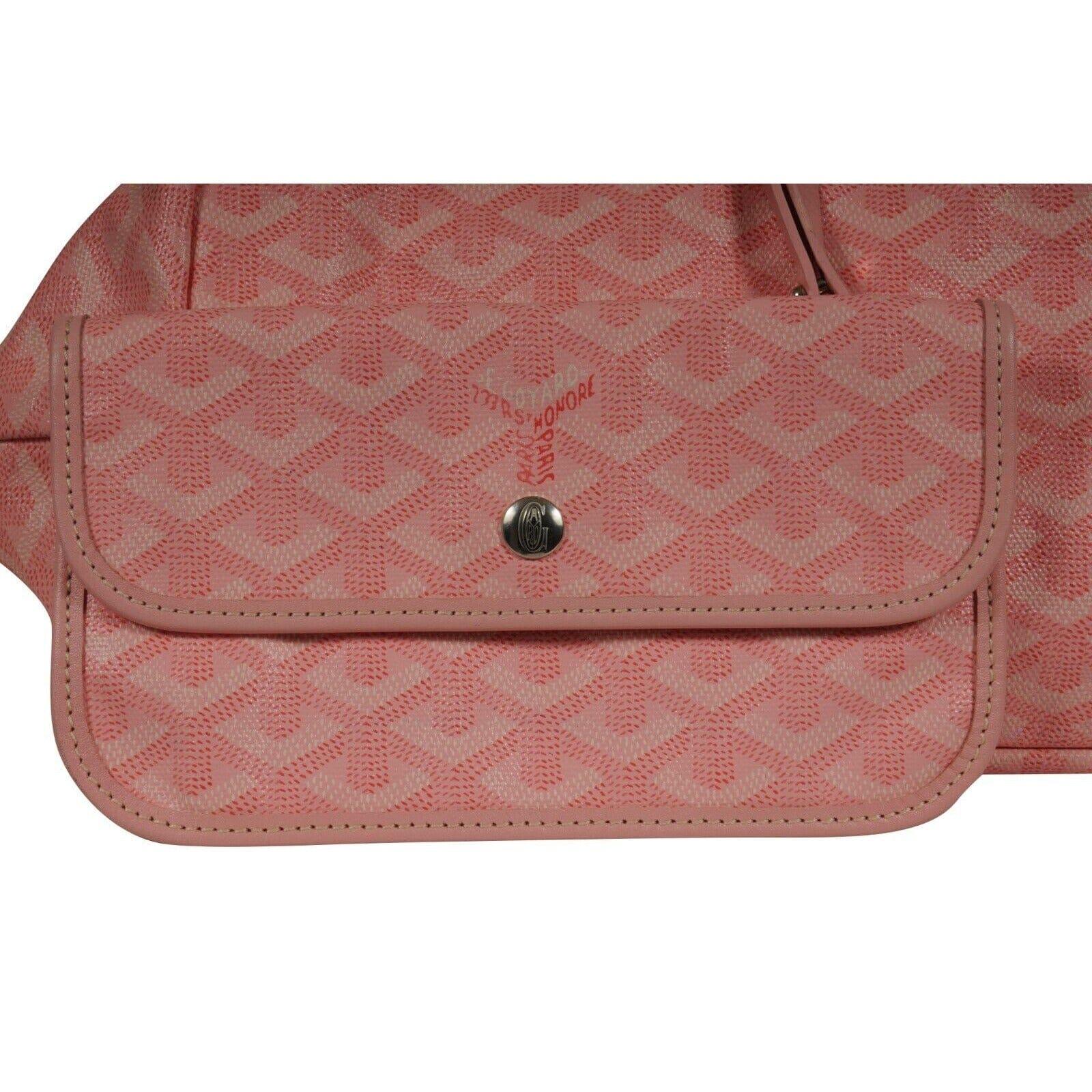 Goyard St. Louis PM Tote Bag Edición Limitada Rosa Bolso de viaje de hombro Duffle en venta 9