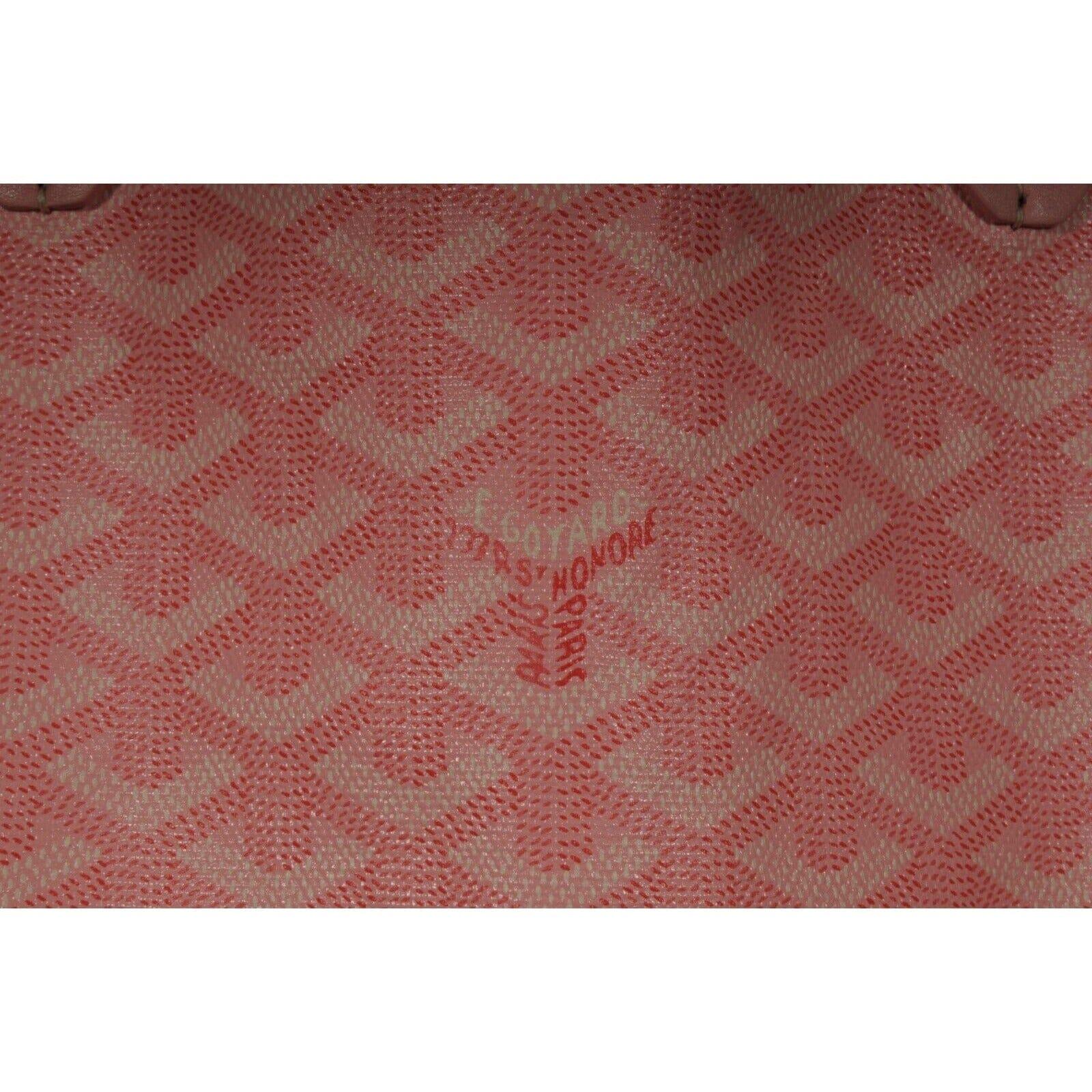 De las mujeres Goyard St. Louis PM Tote Bag Edición Limitada Rosa Bolso de viaje de hombro Duffle en venta