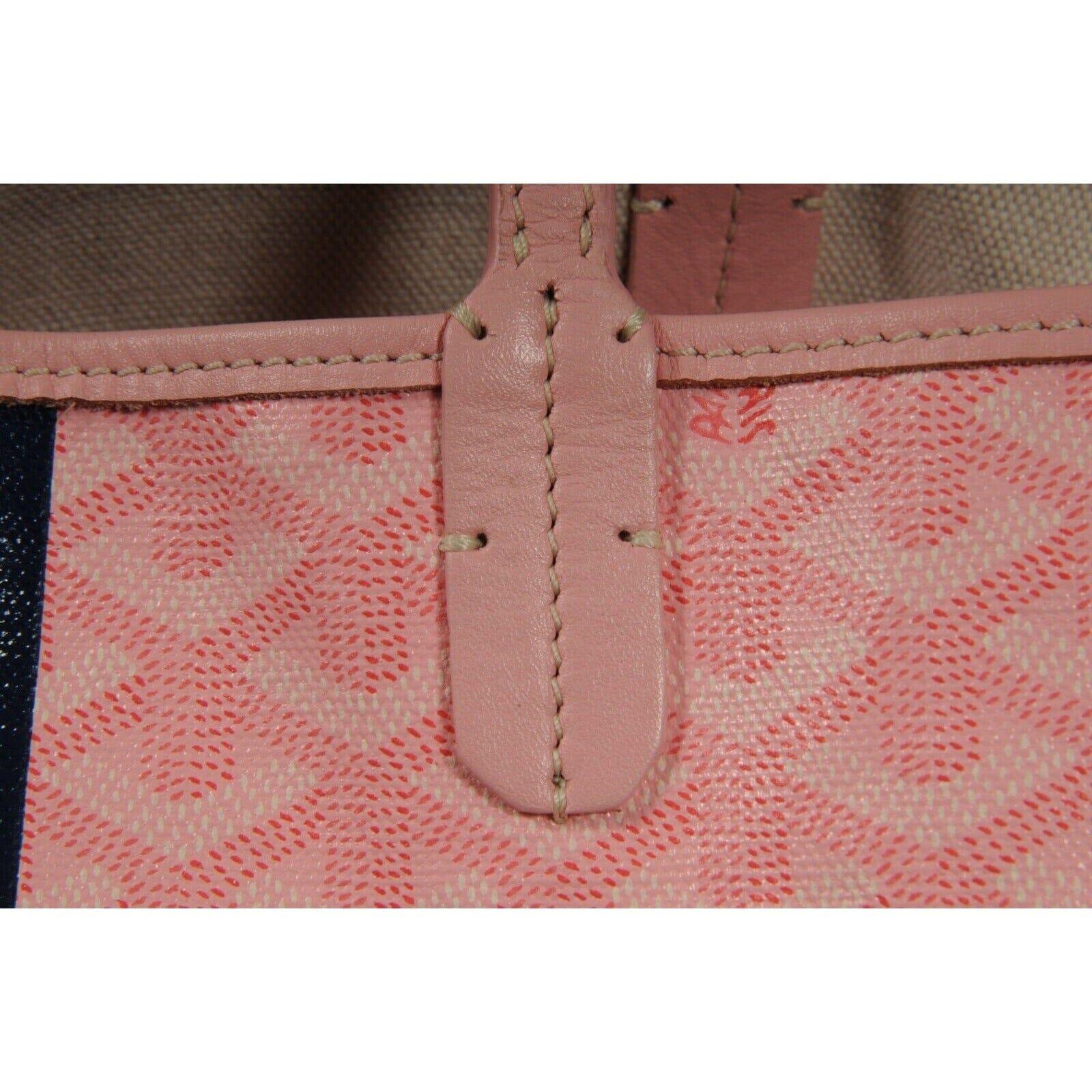 Goyard St. Louis PM Tote Bag Edición Limitada Rosa Bolso de viaje de hombro Duffle en venta 5