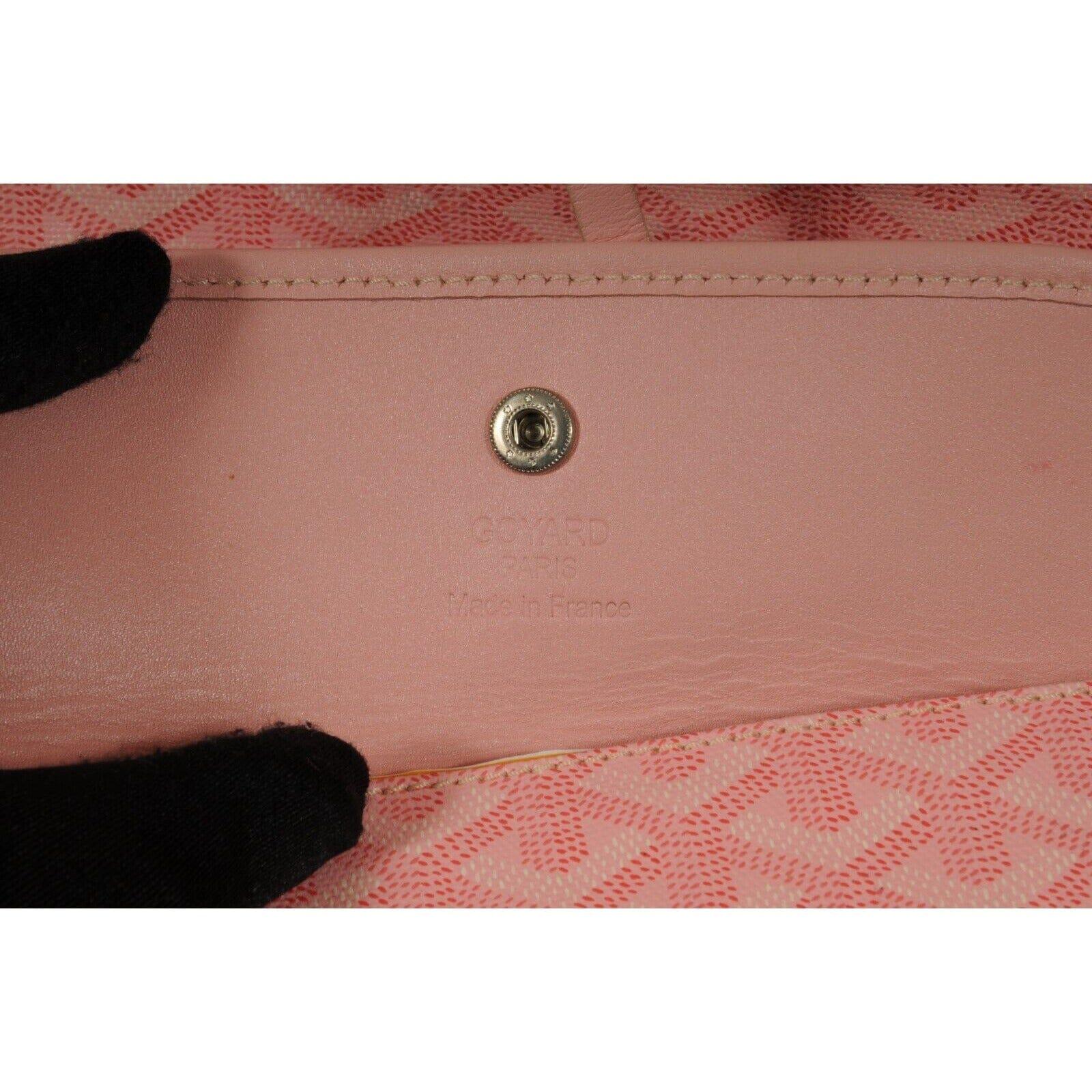 Goyard St. Louis PM Bolso Tote Rosa Edición Limitada Bolso de Hombro de Viaje en venta 6