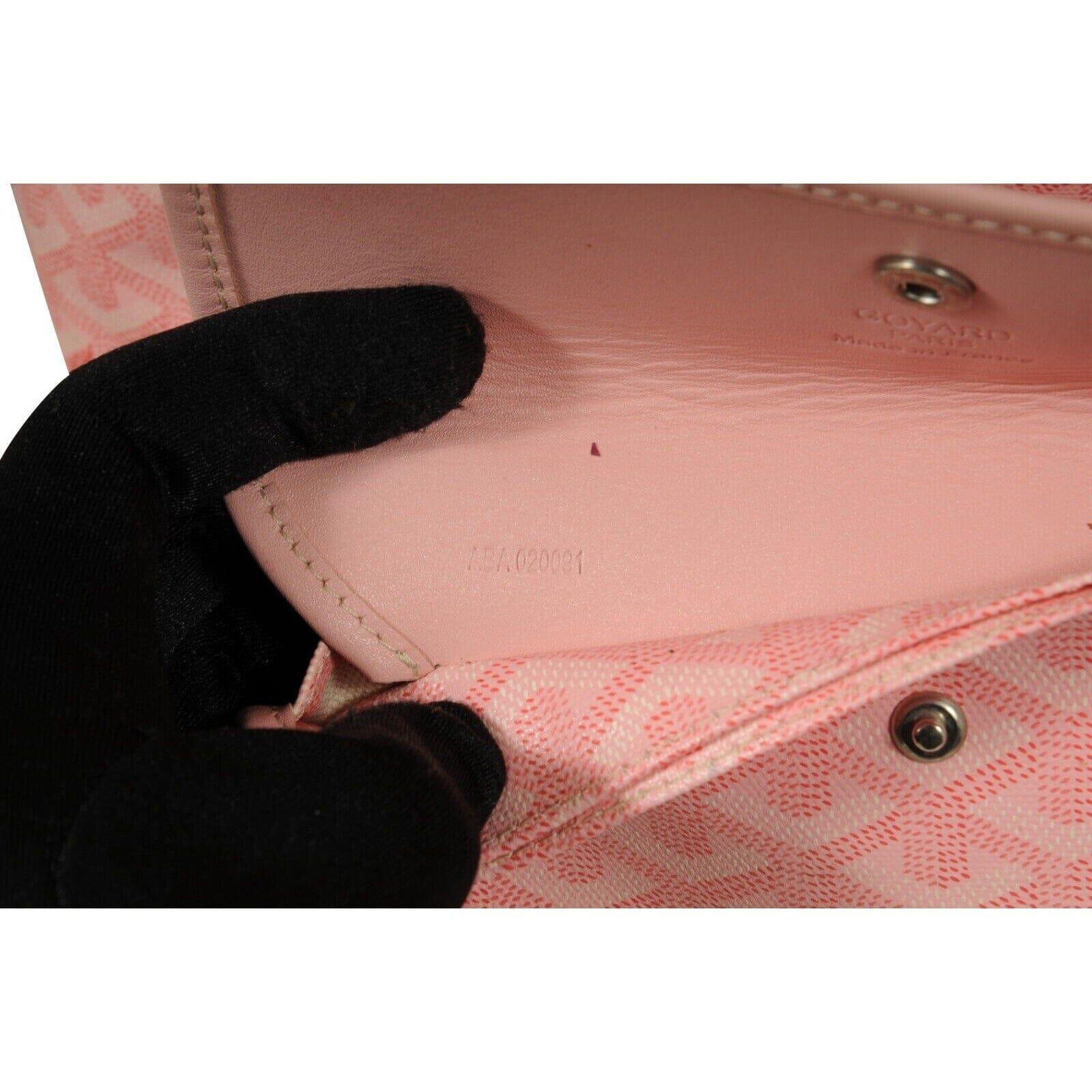 Goyard St. Louis PM Bolso Tote Rosa Edición Limitada Bolso de Hombro de Viaje en venta 8