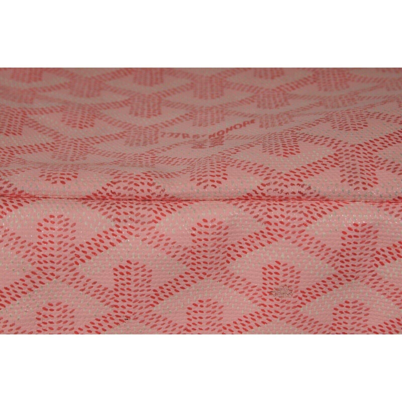 Goyard St. Louis PM Bolso Tote Rosa Edición Limitada Bolso de Hombro de Viaje en venta 15