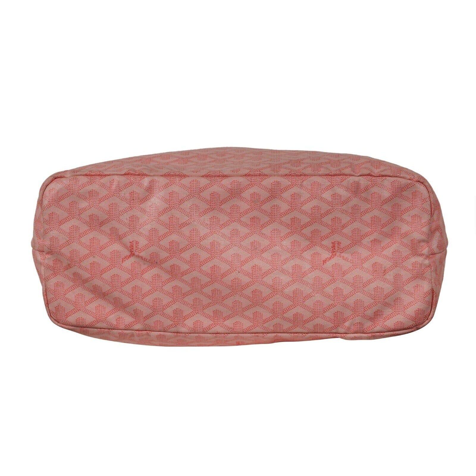 Goyard St. Louis PM Bolso Tote Rosa Edición Limitada Bolso de Hombro de Viaje en venta 3