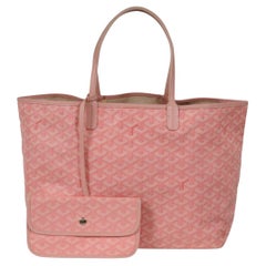 Goyard St. Louis PM Bolso Tote Rosa Edición Limitada Bolso de Hombro de Viaje