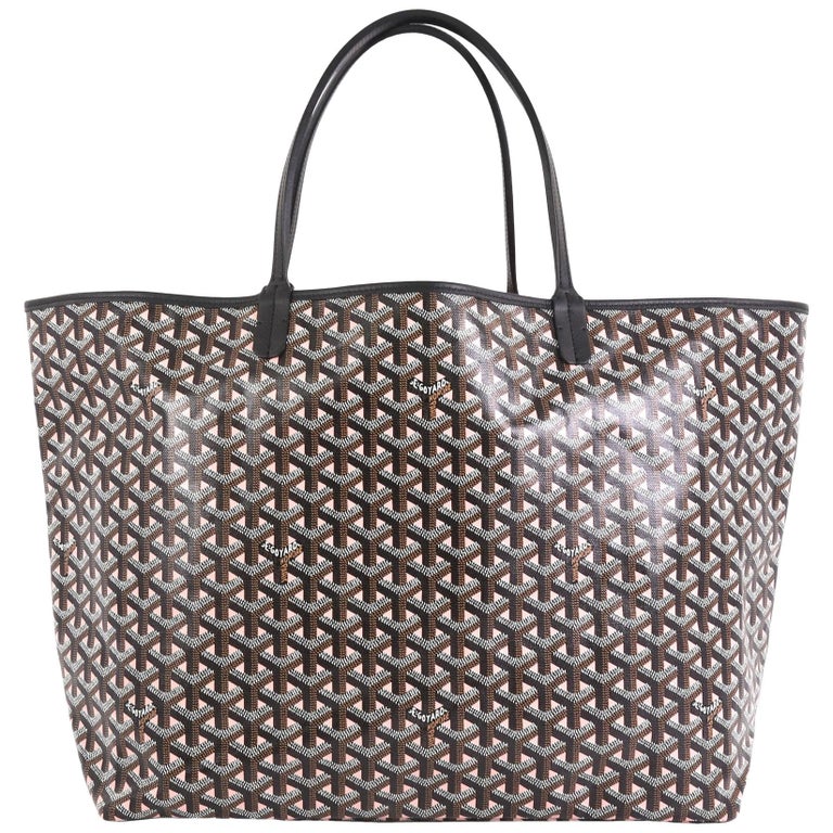 Goyard St. Louis Claire-Voie Tote GM, Black and Pink, New in