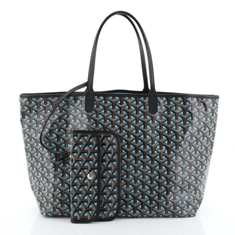 Goyard St. Louis Tote Claire Voie Coated Canvas PM at 1stDibs