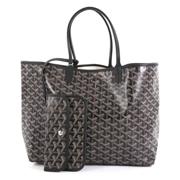 Goyard St. Louis Tote Coated Canvas PM at 1stDibs