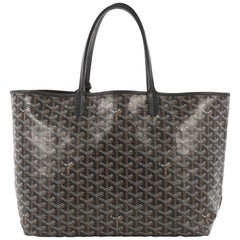 Used Goyard St. Louis Tote Coated Canvas PM
