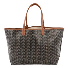 Used Goyard St. Louis Tote Coated Canvas PM
