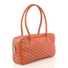 Goyard St. Martin Handbag Coated Canvas