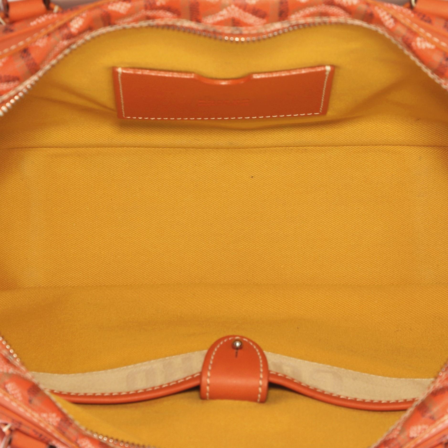 Goyard St. Martin Handbag Coated Canvas 1