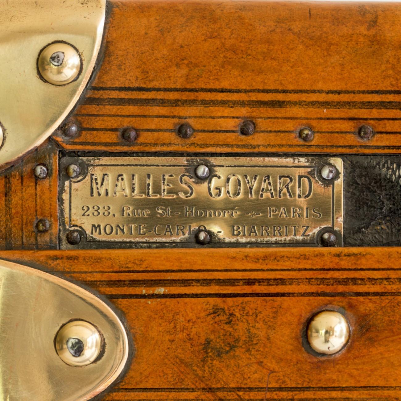 Goyard Steamer Trunk, circa 1915 5