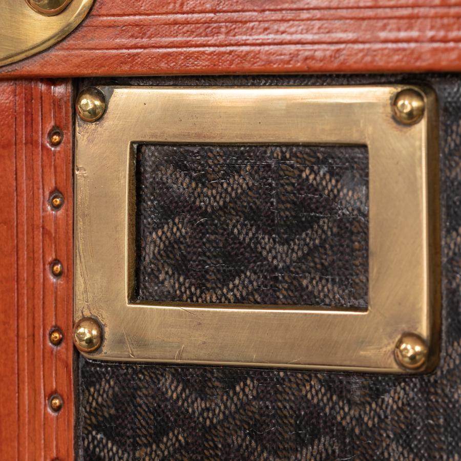 Goyard Steamer Trunk, circa 1920 10