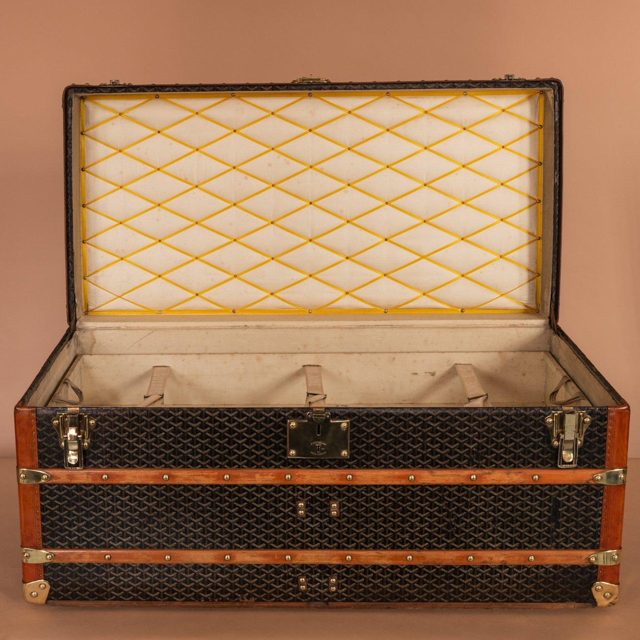 Early 20th Century Goyard Steamer Trunk, circa 1920