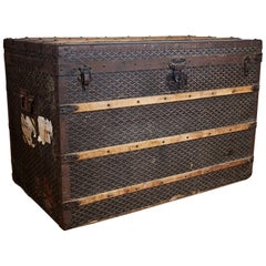 Goyard Steamer Trunk